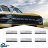 Chrome Front Grille Letters Cover Trim Guard Cap For Ford Bronco Sport -2025