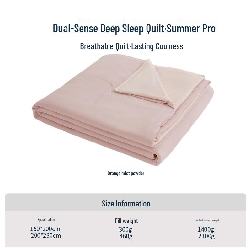 Summer Deep Sleep Quilt - Four Seasons Temperature Control for Parent-Child and Air Conditioning. Warm Spring, Autumn Comforter Core.