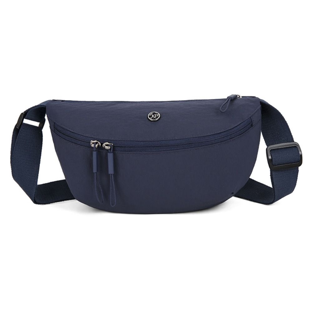 Casual Nylon Shoulder Bag Wide Shoulder Strap Dumpling Bag Oxford Cloth Crossbody Bag  Travel