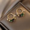 Bohemian Style Girls Women Ear Buckle Fashion Jewelry Korean Style Earrings Zircon Hoop Earrings