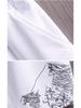 Men's Printed Short-Sleeve Casual Sports Suit - Two-Piece Set