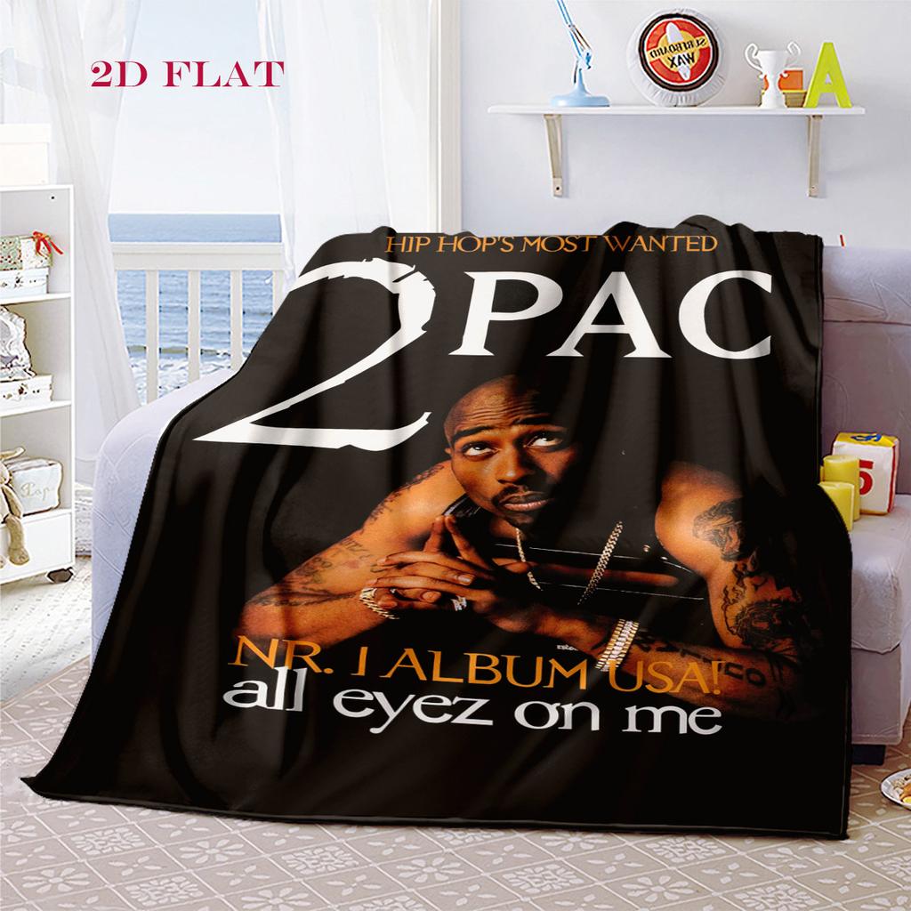 Faith Reflection: 2Pac's Spiritual Journey Blanket Camping Trip Blanket Machine Washable Sheet Air Conditioning Blanket