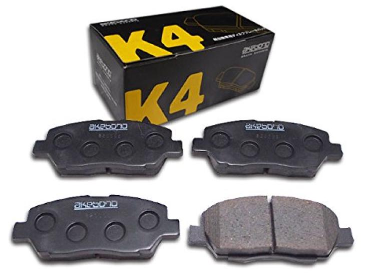 

Передние тормозные колодки Akebono K4 для легких автомобилей K-621K K-621K чёрный