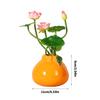 Multifunctional Ceramic Fruit Shape Pot Use as Flower Holder Storage Container Flower Pot Great for Desk and Shelf