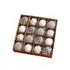 16pcs Foam Christmas Hanging Balls Set Sparkling Merry Christmas Decor  Home Decoration