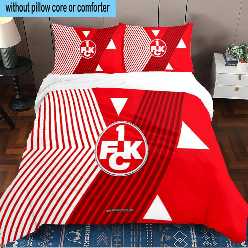 Kaisers-lautern Football Club 3PCS Bedding set,Ideal for1pc Duvet Cover And 2pcs Pillowcases Perfect for Christmas gift,Ideal for Bedroom, Dormitory