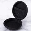 2pcs Earphone Storage Case PU Mini Carrying Hard Bag Box Case for Earphone Headphone Accessories Earbuds Memory Card USB Cable