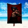 1pc Naruto Blanket, Home Printed Throw Blanket - Soft Blanket Gift for Family, Washable Sofa Bed Blanket