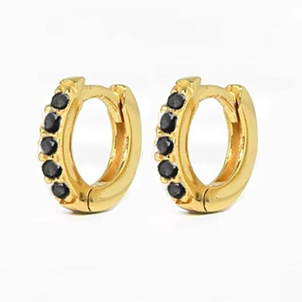 2Pcs Rainbow Little Huggies Stainless Steel Hoop Earrings Girl Tiny Rings Cartilage Small Helix Piercing Tragus Circle Men Hoops