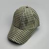 Fashion Small Plaid Classic Baseball Cap Men And Women Versatile Casual Personality Sunshade Cap