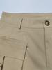 Pantaloni scurți casual de damă cu talie înaltă și buzunare - Ediție de vară
