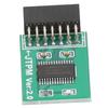TPM 2.0 Module Strong Encryption 14 Pin LPC Interface TPM Module Board for Win11 Green TPM 2.0 Module