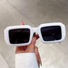 Vintage Rectangle Sunglasses Fashion Square Candy Color Shades Eyewear Trendy Retro Women Brand Design Uv400 Sun Glasses