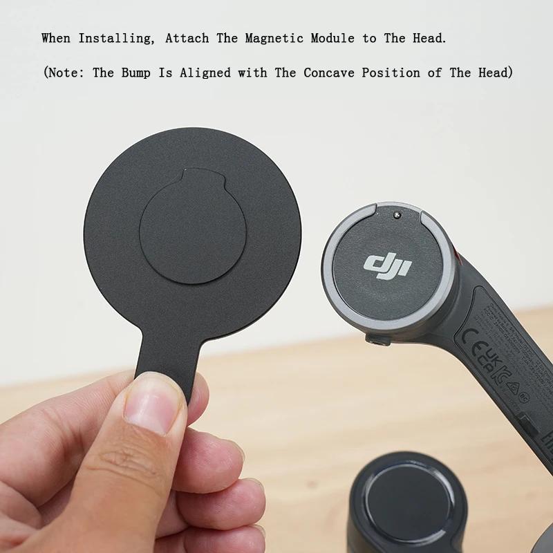 For DJI Magnetic Ring Clamp Holder for Any Phone For DJI Osmo Gimbal Stabilizer Accessories for Magsafe DJI OM7/OM7P/OM6/5/4SE/4