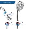 MDNG 7-Function High-Pressure Shower Head with Spray Gun