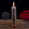 Nine-Story Wenchang Tower Copper Ornament - Chinese Brass Study & Office Décor
