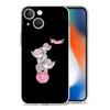 Phone Case For iPhone 15 14 13 12 Mini 11 Pro Max XS X XR 7 8 Plus Clear Shockproof Silicone TPU Cover Couple Style Cartoon