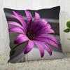 Luxury Home Decor Pillow Cover Flower Daisy Pattern Cushion Cover Living Room Sofa Cushion Cover