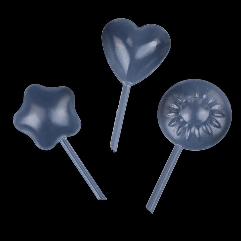 50Pcs Heart Shaped 4Ml Transfer Liquid Oils Pipettes Plastic Squeeze Eye Dropper