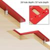 Cabinet Slotting Tool Woodworking Slotting Template Suitable for Wardrobe Door Panel Cabinet Door Panel Furniture