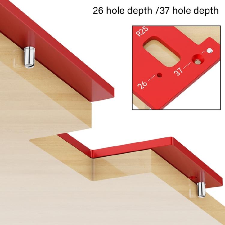 Cabinet Slotting Tool Woodworking Slotting Template Suitable for Wardrobe Door Panel Cabinet Door Panel Furniture