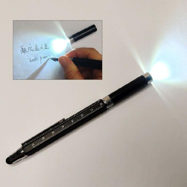 Multitool Pen Gift Pen Ballpoint Pen with Light Screwdriver Pen Magnetic Tool Pen Cool Gift for Him Father