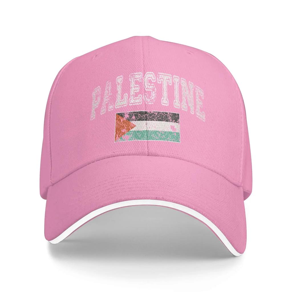 Flag Palestinian Casual Baseball Cap Summer  Trucker Hat Sun Visor Tennis Skate Snapback Cap Women Men Baseball Caps