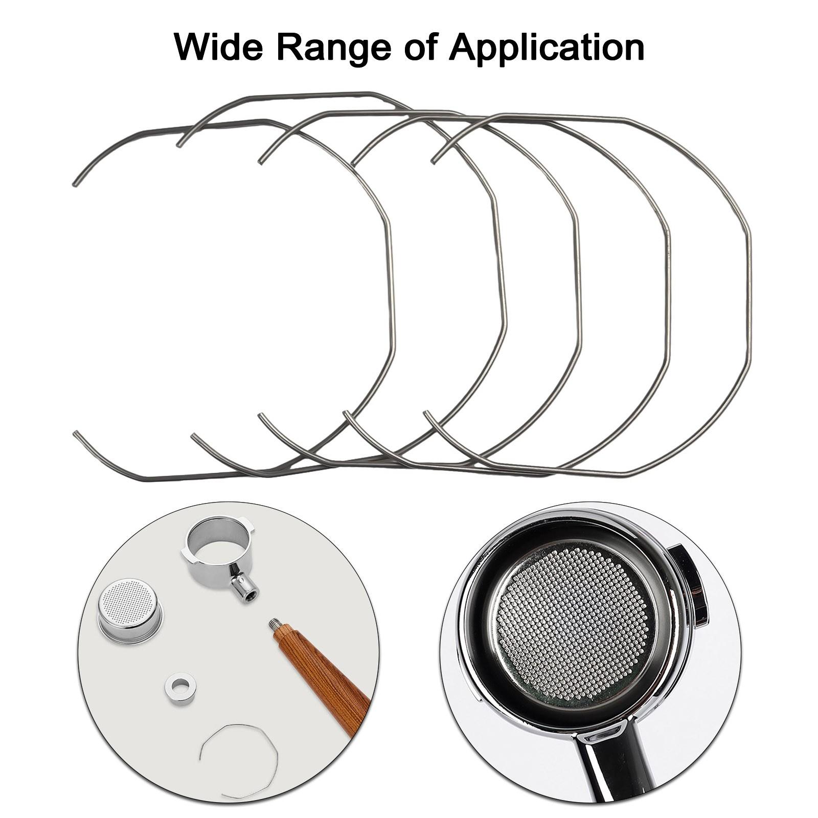 

5 Pcs Portafilter Springs Lasting Use Metal Brand New 58MM
