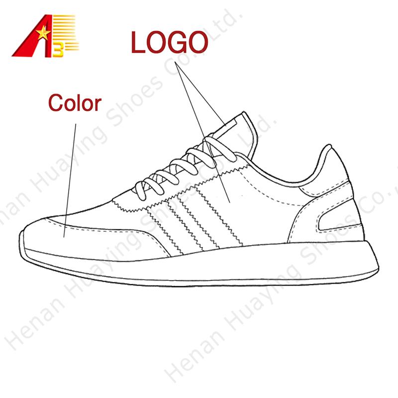 Adidași de antrenament la modă pentru bărbați, antiderapanți, cu logo personalizat, stil nou, pantofi casual cu branț din plasă pentru vară și iarnă