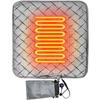 Winter Warm Soft Plush Heating Seat Cushion for Office Chair