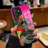 F-Frida Kahlo Handyhülle Für Samsung A25 A13 A33 5G A54 A36 A35 A56 A52 A14 Stoßfeste Glasabdeckung