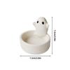 2026 Halloween Ghost Candle Holder Cartoon Ceramic Candlestick Holder for Home Party Decoration Festival Scented Candle Ornament