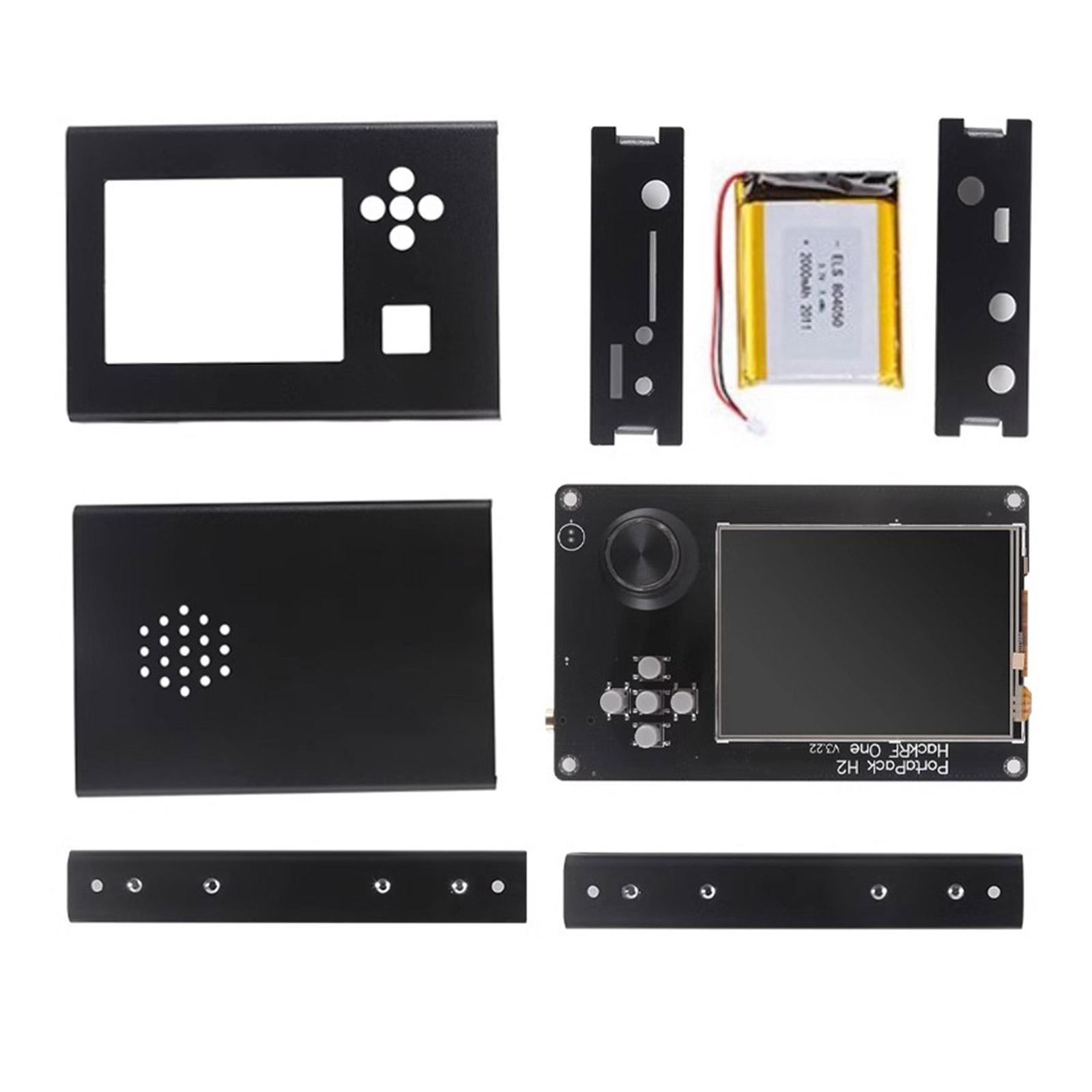 

PortaPack H2 3.2inch Touch Screen Aluminum Case and 2000mAh Battery for Hackrf One Sdr Radio DIY Fast Assemble