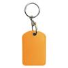 Leather Card Holder Keychain Key Ring Door Lock Access Tags ID Card Case Keychain Access Card Bag Key Tag Ring