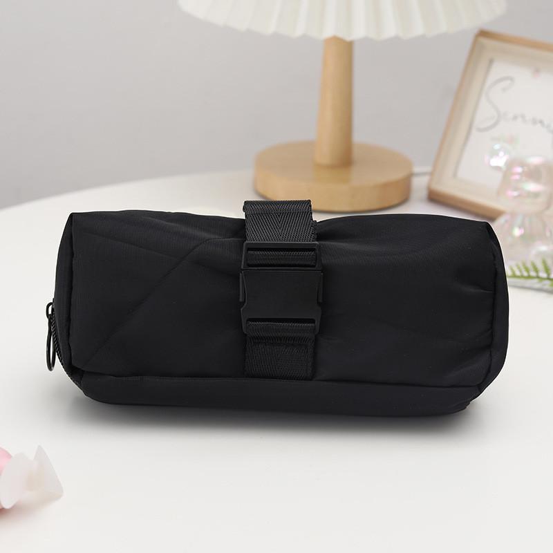 Minimalist Pencil Case For Girls Large Capacity Durable Fabric Storage Organizer For Students