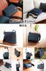 Shoulder Bag Okayama Denim A4 Multiple Storage Crossbody Indigo Blue [Need Network] Women's