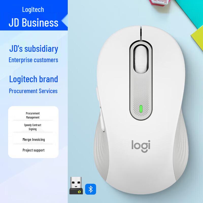 Logitech M650 Wireless Dual-Mode Mouse