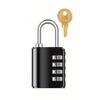 Weatherproof Protection 4 Digit Password Lock Rustproof Dormitory Cabinet Lock  Fences Cabinet