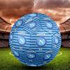 Pallone Calcio a 5 Indoor Napoli FC Taglia 5 Colorato Per Tutte le Età Cucito a Macchina PVC Pronto per la Competizione Resistente Alto Rimbalzo