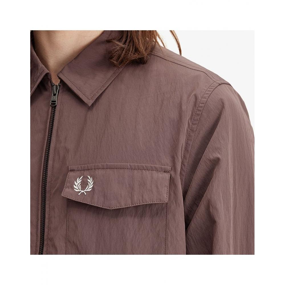 Fred Perry Two Way Zip Overshirt  U53 