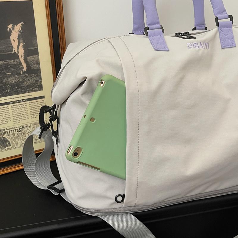 Large Capacity Short Distance Travel Bag Women's Storage Bag Duffel Bag Sports Fitness Bag