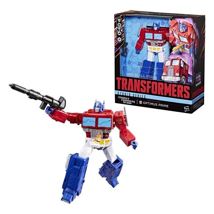 Hasbro - The Transformers: The Movie Studio Series Leader Class - Figurine MTMTE Collection: Optimus Prime 18 Cm