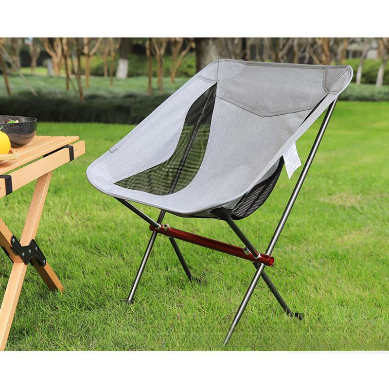 Transgraniczne krzesło składane na zewnątrz 7075 stop aluminium wygodne leniwe oparcie wypoczynek dom Maza Camping krzesło wędkarskie