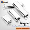 Magnetischer Türfang & Türstopper aus Edelstahl für Holzschränke