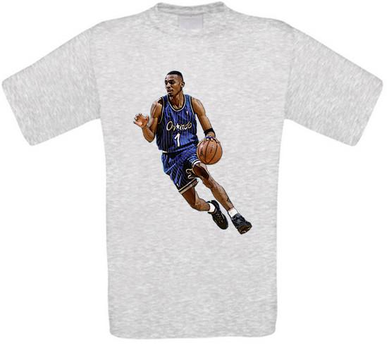 Penny Hardaway Basketball Orlando Jersey All Sizes New Unisex T-Shirt XXL