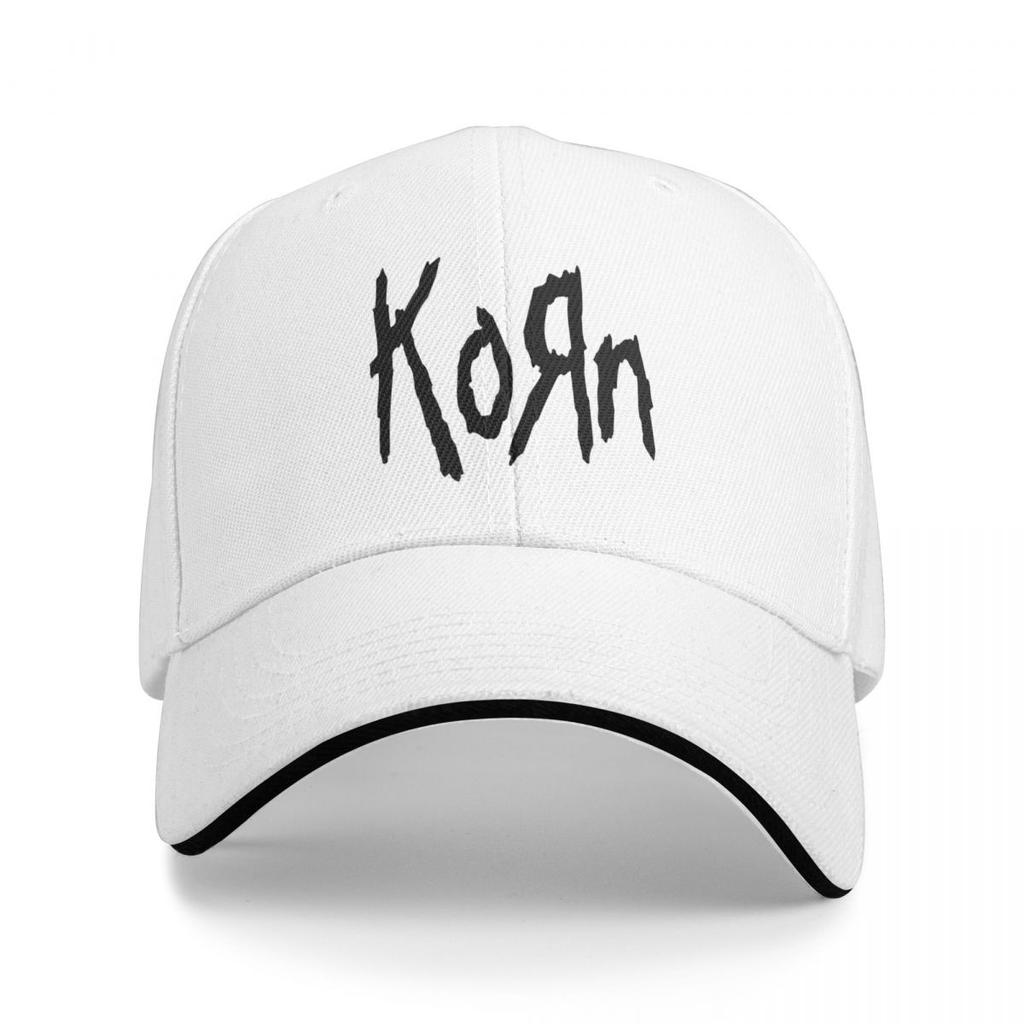 Korn Music Rock Band Baseball Caps Snapback Baseball Hats Breathable Casual Casquette Outdoor Unisex