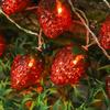 LED Strawberry String Lights for Christmas & Children's Room Decoration