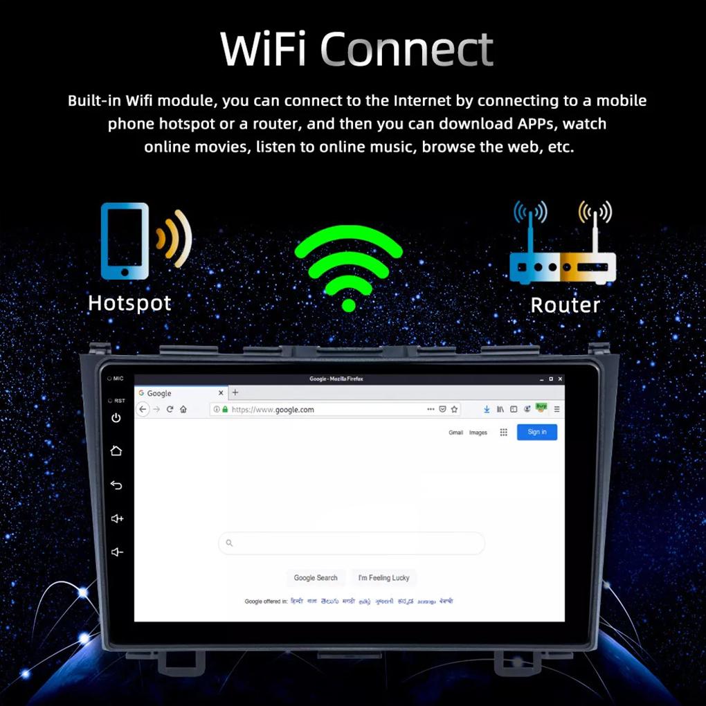 Stay Connected On Road With Car Radio Featuring Car-play Navigation Android Auto .Car-play