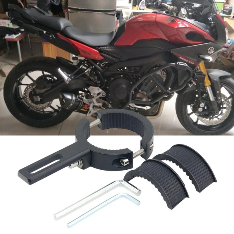 Adjustable Motorcycle Light Bracket Clamp Metal Mounting without Drilling Strong Bike Supporting Frame for 20 38mm Tubes