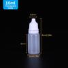 Hot 10Pcs Empty Eyedrop Bottle Squeezable Eye Drop Bottle 5/10/15/20/30ml Eye Liquid Dropper Bottles Container Refillable Bottle